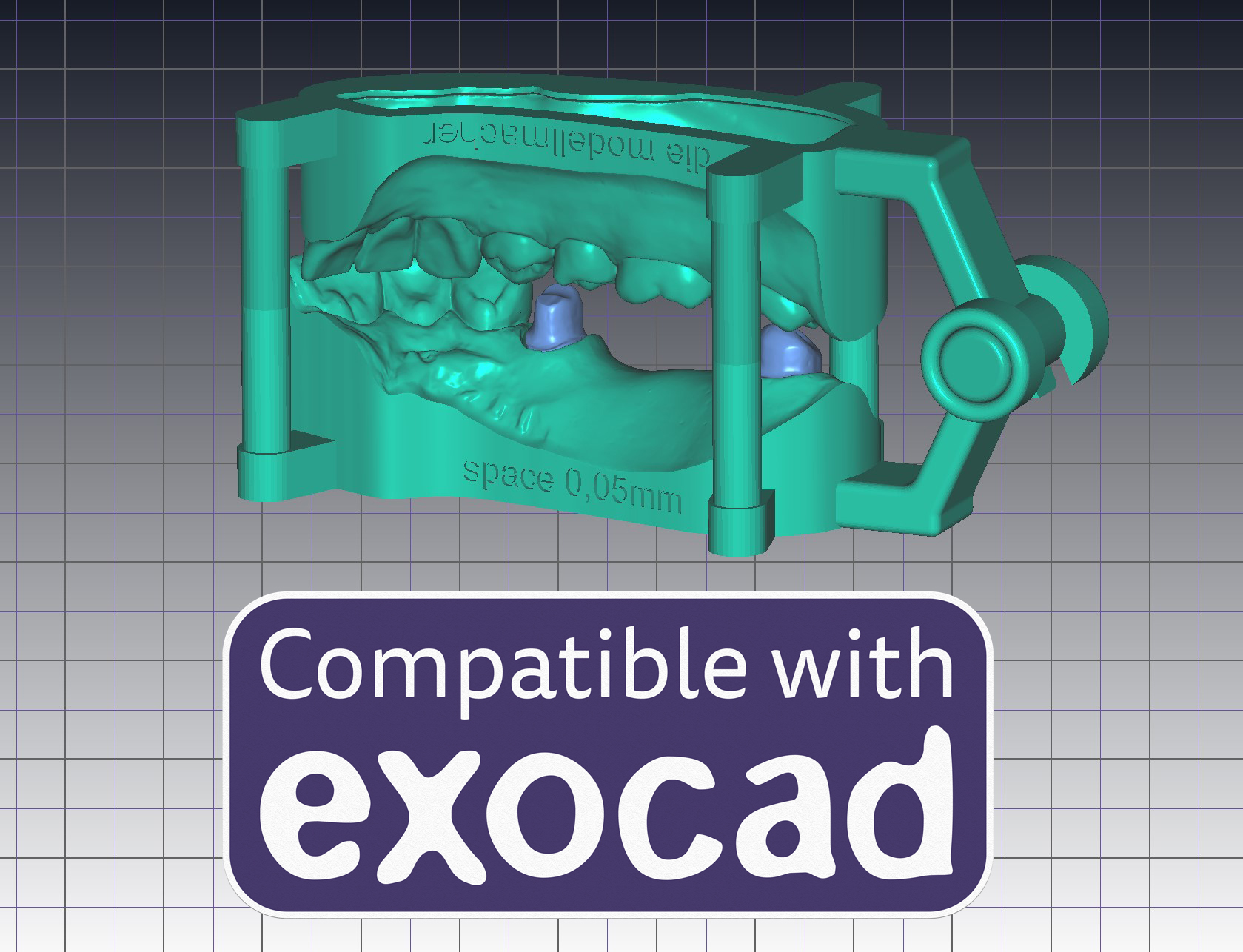 exocad compatible 3dprint-artikulator now available for free download!