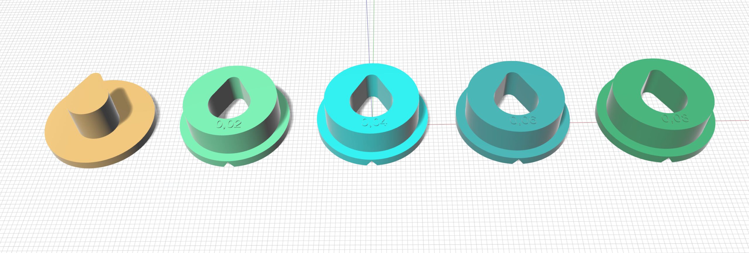 Problems with fitting-parameter for Model-Stumps in exocad?